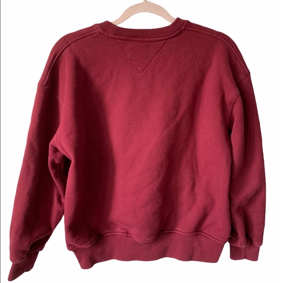 Maroon Tommy Hilfiger crewneck - Picture 3 of 3